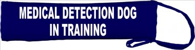 Medical Detection Dog in Training Lead Cover / Slip